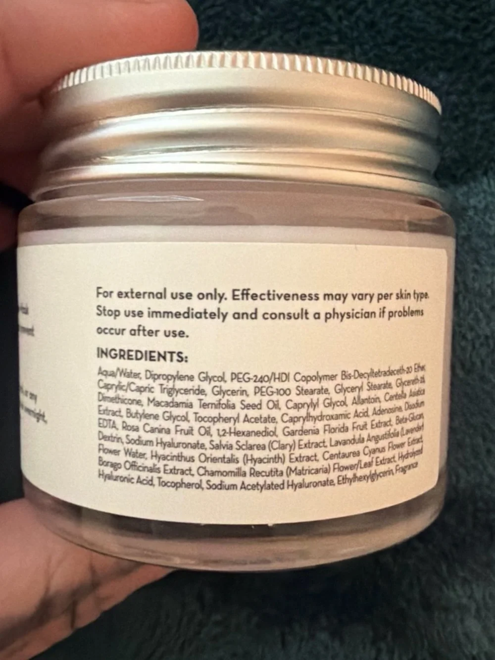 The Crème Shop Gelée Mask Overnight Treatment - Rose Hip Oil